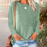 Basic Solid Color Women&