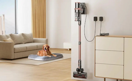 45KPa Strong Suction Power Wireless LED Touch Display 60 Minutes Of Battery Life Home Lightweight Handheld Pet Hair Vacuum Cleaner Now and Later