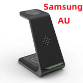3 In 1 Fast Charging Station Wireless Charger Stand Wireless Quick Charge Dock For Phone Holder Now and Later