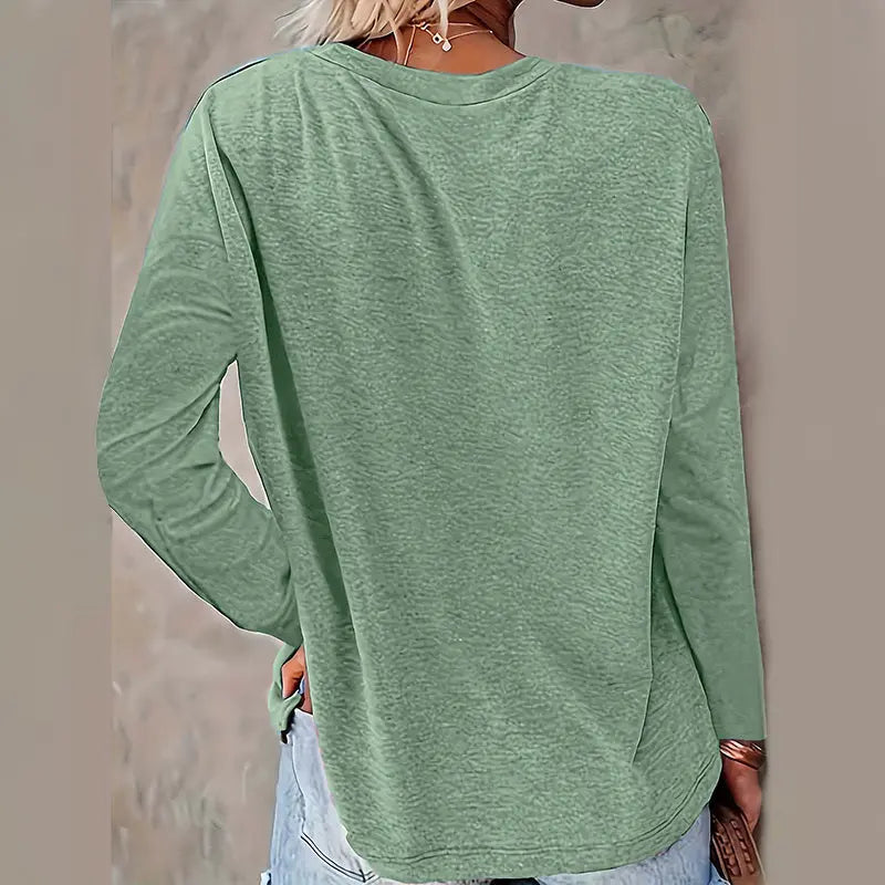 Basic Solid Color Women&