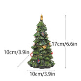 New Christmas Tree Decor for Home Rooms Resin Craft Ornament Creative Christmas Gift Idea Now and Later