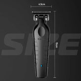 Kemei 2299 Barber Cordless Hair Trimmer 0mm Zero Gapped Carving Clipper Detailer Professional Electric Finish Cutting Machine Now and Later