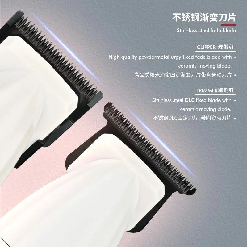 New ELETRIC HAIR TRIMMER,WMARK NG-8632KIT Professional Hair Cutter Kit for Men  DLC POWDER METALLLURGY BLADE Now and Later