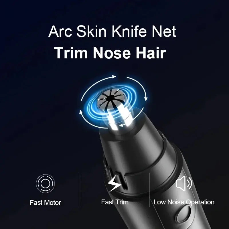 Electric Nose Hair Trimmer Implement Shaver Clipper Men Women Ear Neck Eyebrow Trimmer Shaver Man Clean Trimer Razor Remover Kit Now and Later