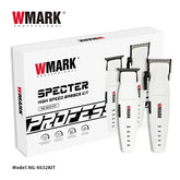New ELETRIC HAIR TRIMMER,WMARK NG-8632KIT Professional Hair Cutter Kit for Men  DLC POWDER METALLLURGY BLADE Now and Later