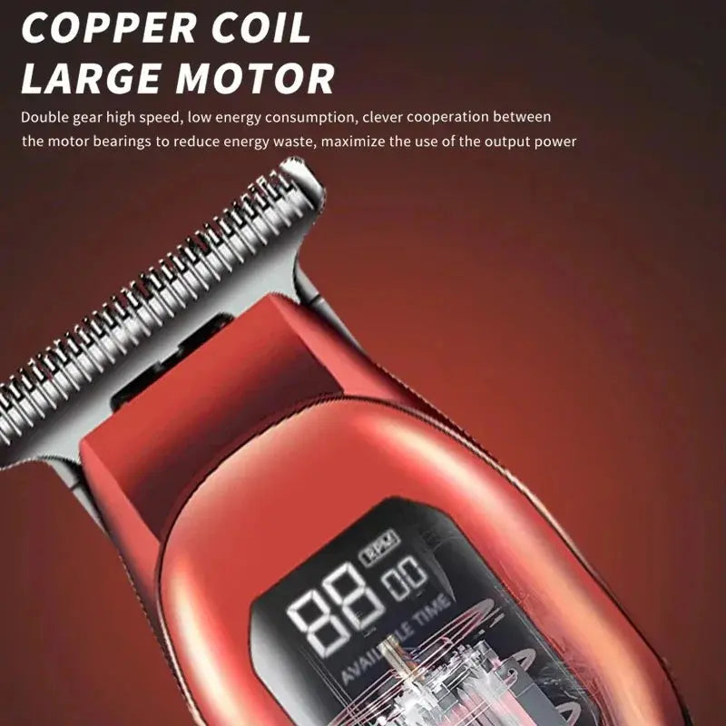 Electric Hair Trimmer Shaver Home Trimmers for Men Hair Clipper Professional Rechargeable Shavers Barber Hair Cutting Machine Now and Later