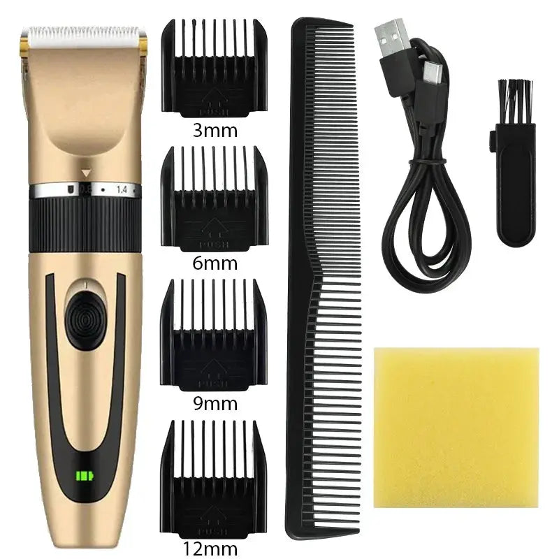 Electric Hair Trimmer Shaver Home Trimmers for Men Hair Clipper Professional Rechargeable Shavers Barber hair Cutting Machine Now and Later