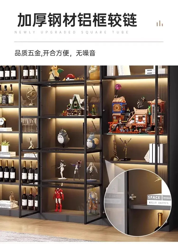 Home Furniture Wooden Custom Bookshelf Partition Decorative Storage Cabinet Wooden Bookshelf Bookcases & Bookshelves Shelf stora Now and Later