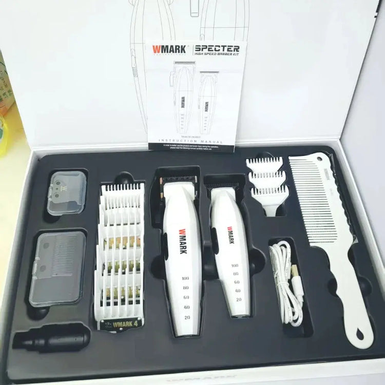 New ELETRIC HAIR TRIMMER,WMARK NG-8632KIT Professional Hair Cutter Kit for Men  DLC POWDER METALLLURGY BLADE Now and Later