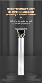 Electric Hair Cutting Machine Vintage T9 Clipper Hair Rechargeable Man Shaver Trimmer For Men&