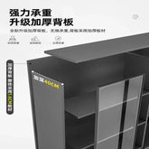 Home Furniture Wooden Custom Bookshelf Partition Decorative Storage Cabinet Wooden Bookshelf Bookcases & Bookshelves Shelf stora Now and Later