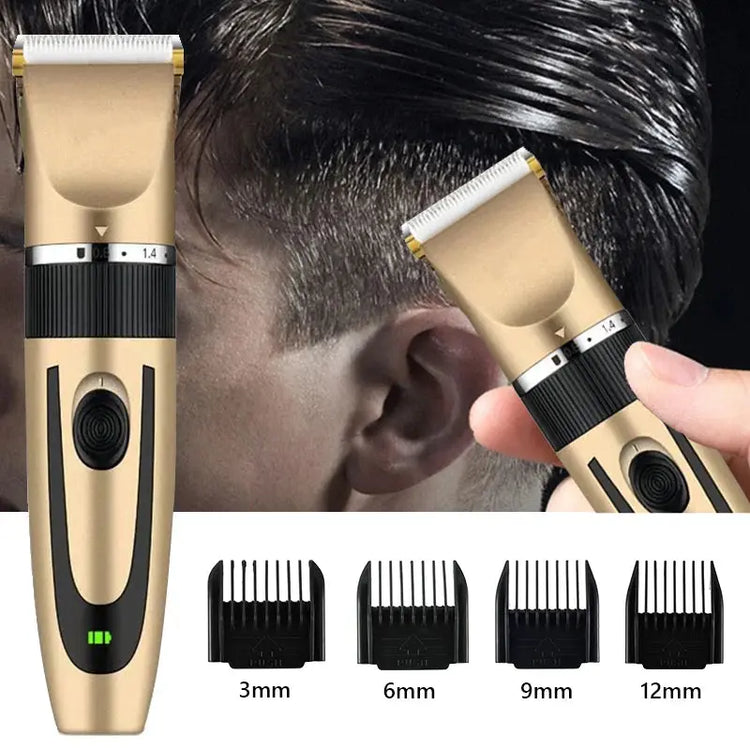 Electric Hair Trimmer Shaver Home Trimmers for Men Hair Clipper Professional Rechargeable Shavers Barber hair Cutting Machine Now and Later