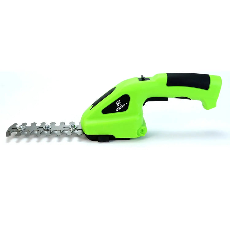 2 In 1 Cordless Electric Hedge Trimmer Rechargeable Handheld Household Lawn Shrub Weeding Pruning Mower Garden Tools Now and Later