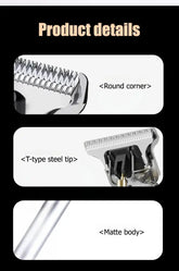 Electric Hair Cutting Machine Vintage T9 Clipper Hair Rechargeable Man Shaver Trimmer For Men&