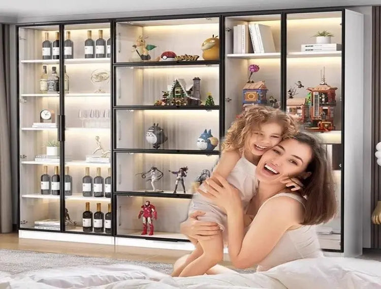 Home Furniture Wooden Custom Bookshelf Partition Decorative Storage Cabinet Wooden Bookshelf Bookcases & Bookshelves Shelf stora Now and Later