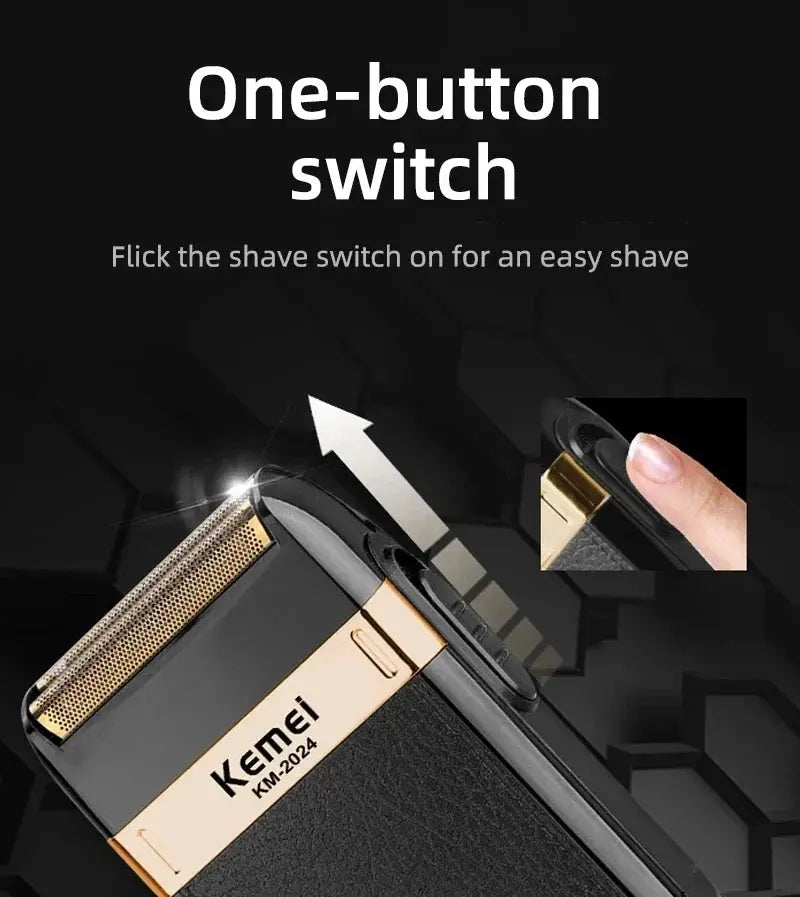 Kemei Electric Hair Trimmer for Men Electric Shaver Professional Men&