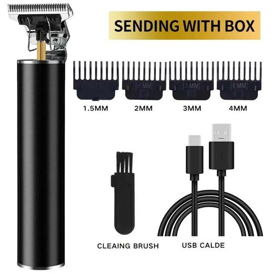 Electric Hair Cutting Machine Vintage T9 Clipper Hair Rechargeable Man Shaver Trimmer For Men&