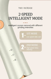 Electric foot trimmer is used to remove dead skin repair feet and remove calluses on the feet 2 grinding heads Now and Later