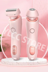 Electric Razors for Women 2 In 1 Bikini Trimmer Face Shavers Hair Removal for Underarms Legs Ladies Body Trimmer IPX7 Waterproof Now and Later