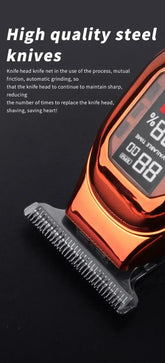 Electric Hair Trimmer Shaver Home Trimmers for Men Hair Clipper Professional Rechargeable Shavers Barber Hair Cutting Machine Now and Later