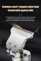 Electric Hair Cutting Machine Vintage T9 Clipper Hair Rechargeable Man Shaver Trimmer For Men&