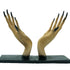 Halloween Bookends Decor Gothic Home Decor Bookends Shelves Unique Scary Monster Hand Book Ends Spooky Halloween Room Decor Now and Later