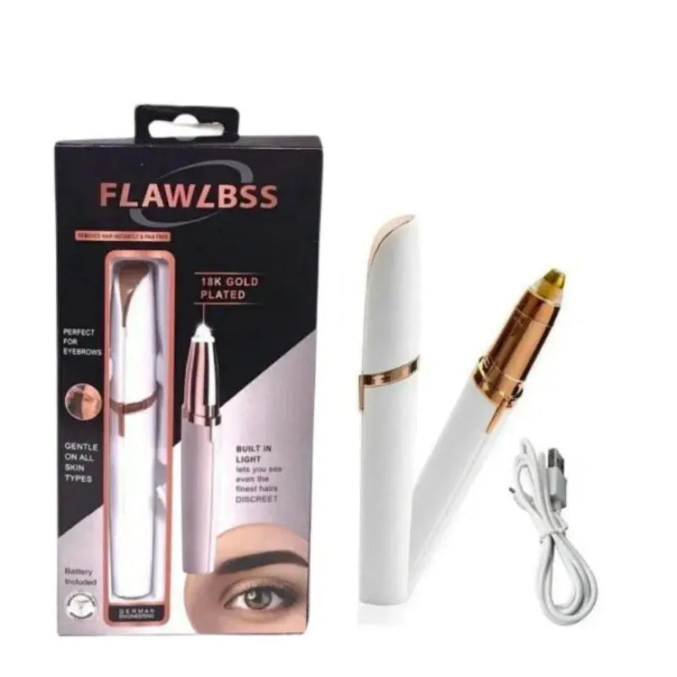 Electric Eyebrow Trimmer Electric Face Eyebrow Hair Trimmer Mini Portable Women Body Shaver Remover Blade Eye Rechargeable Now and Later