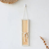 Bohemian with Hand Ceremony Woven Rope Wood Wall Decoration Simple Home Living Room Homestayings Kawaii Room Decor Now and Later