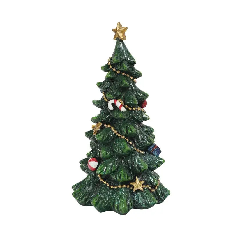 New Christmas Tree Decor for Home Rooms Resin Craft Ornament Creative Christmas Gift Idea Now and Later