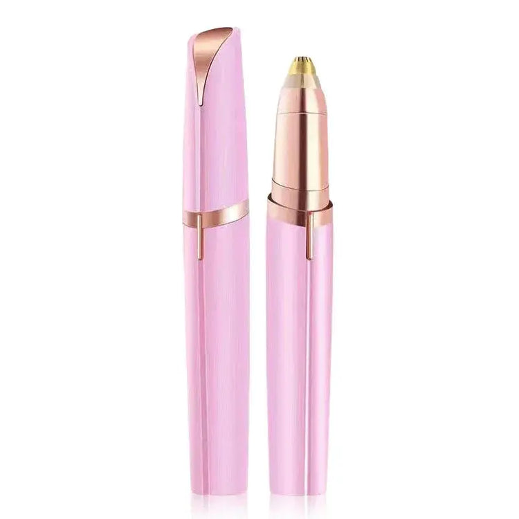Electric Eyebrow Trimmer Security Hair Removal Eye Brow Epilator USB Charger Mini Shaper Shaver Hair Removal Painless Beauty Now and Later