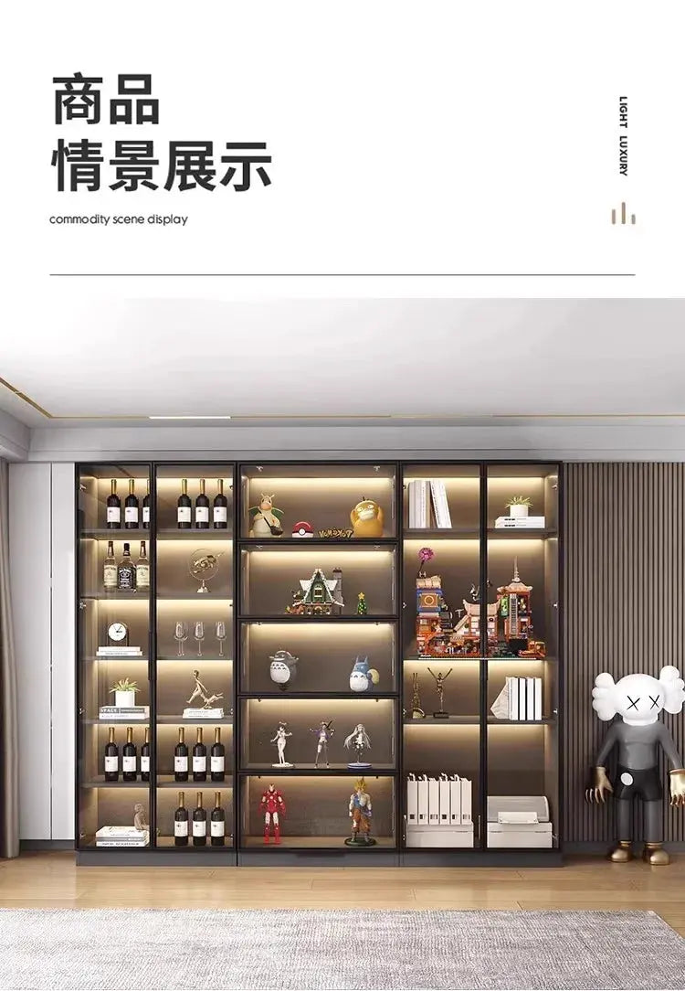 Home Furniture Wooden Custom Bookshelf Partition Decorative Storage Cabinet Wooden Bookshelf Bookcases & Bookshelves Shelf stora Now and Later