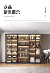 Home Furniture Wooden Custom Bookshelf Partition Decorative Storage Cabinet Wooden Bookshelf Bookcases & Bookshelves Shelf stora Now and Later