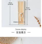 Bohemian with Hand Ceremony Woven Rope Wood Wall Decoration Simple Home Living Room Homestayings Kawaii Room Decor Now and Later