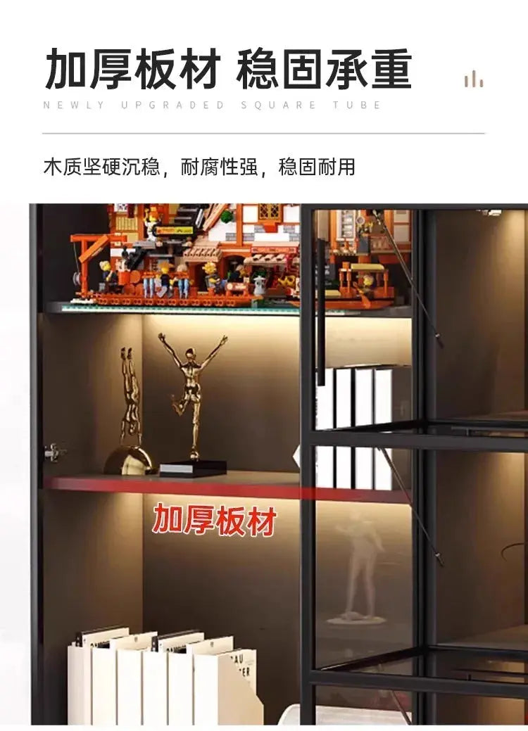 Home Furniture Wooden Custom Bookshelf Partition Decorative Storage Cabinet Wooden Bookshelf Bookcases & Bookshelves Shelf stora Now and Later