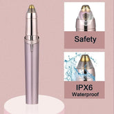 Electric Eyebrow Trimmer Security Hair Removal Eye Brow Epilator USB Charger Mini Shaper Shaver Hair Removal Painless Beauty Now and Later