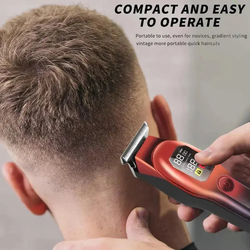 Electric Hair Trimmer Shaver Home Trimmers for Men Hair Clipper Professional Rechargeable Shavers Barber Hair Cutting Machine Now and Later