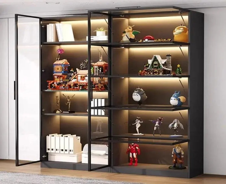 Home Furniture Wooden Custom Bookshelf Partition Decorative Storage Cabinet Wooden Bookshelf Bookcases & Bookshelves Shelf stora Now and Later