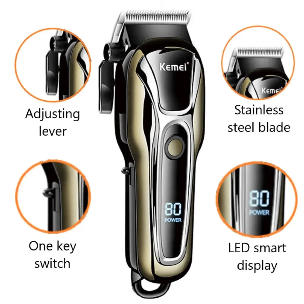 Clipper Electric Hair Trimmer for men Electric shaver professional Men&