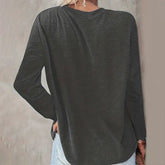 Basic Solid Color Women&