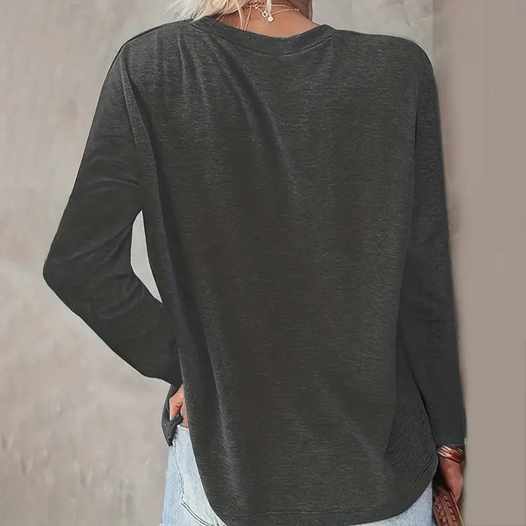 Basic Solid Color Women&